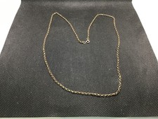 9ct Solid Gold  (375) belcher chain 25”/635mm long 6.5 grams 2.3mm W