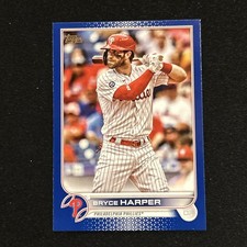 2022 Topps Series 1 - Bryce Harper #250 Royal Blue