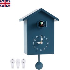 Charming Minimalist Cuckoo Wall Clock - Perfect for Kitchen & Office Decor
