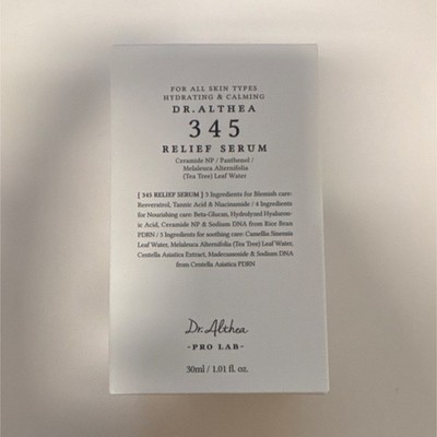Dr. Althea Pro Lab 345 Relief Serum Hydrating Calming Vegan 1.01 fl oz