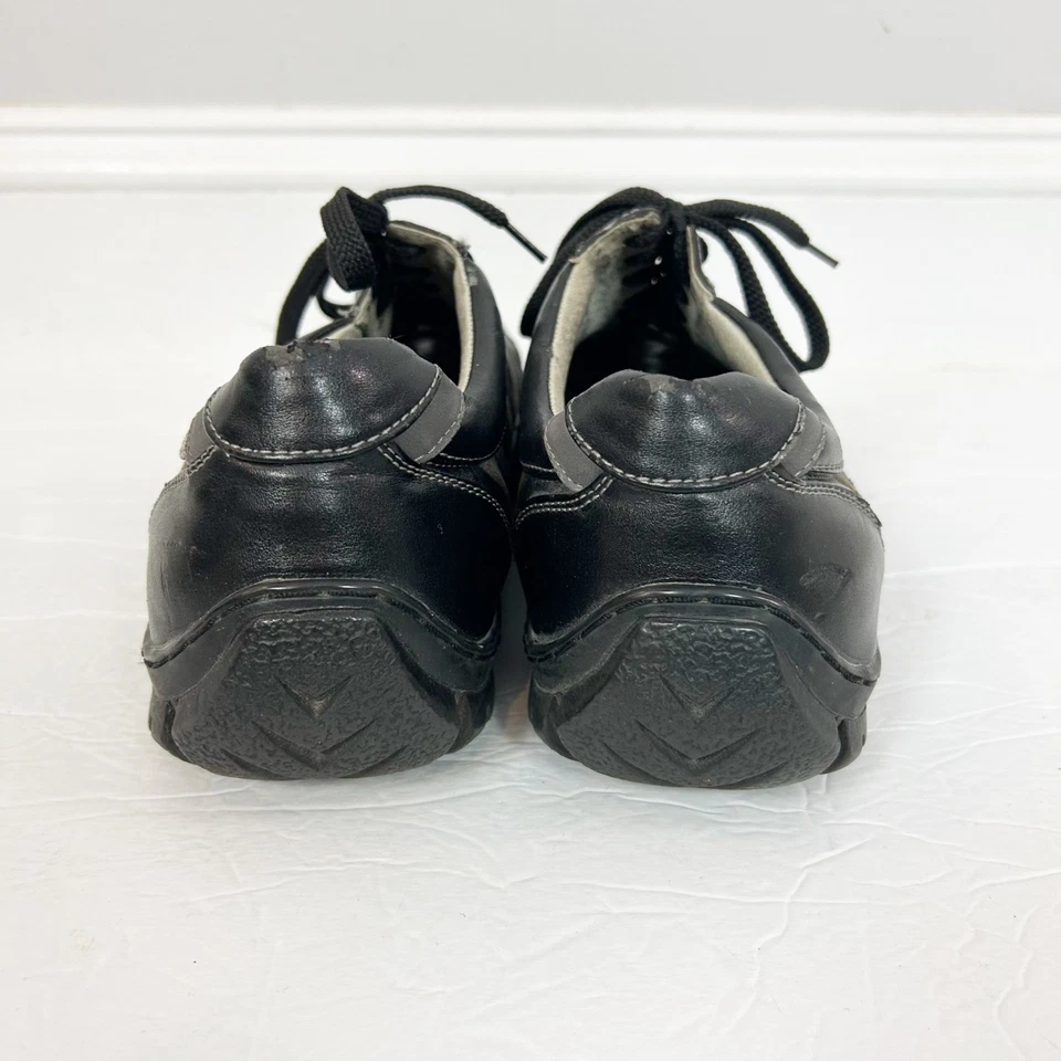 Vtg Y2K Madden by Steve Madden Leather Lace Up Sneaker BESTT Men's Size 9.5 - Image 3 of 4