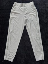 Athleta Women's Brooklyn Textured Pull On Striped Ankle Pants Size 4