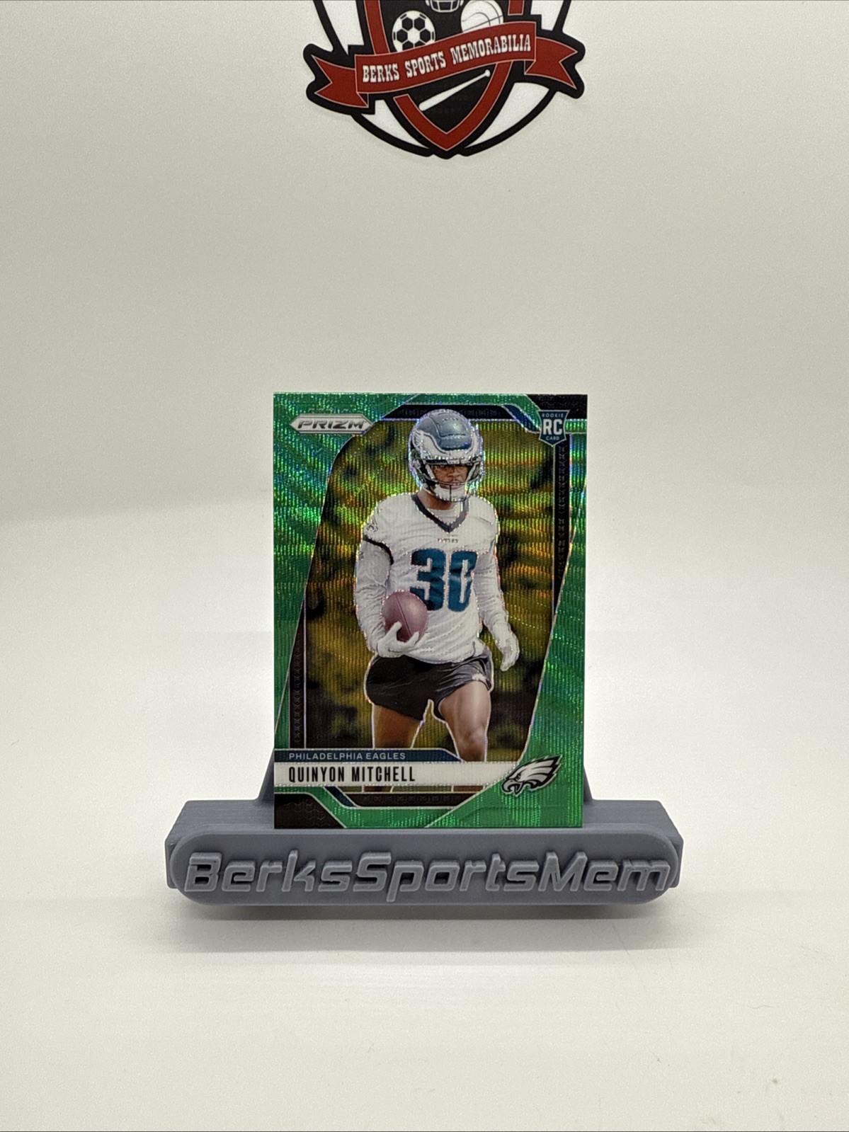 2024 Panini Prizm - Rookies Quinyon Mitchell #381 Green Wave Prizm (RC)