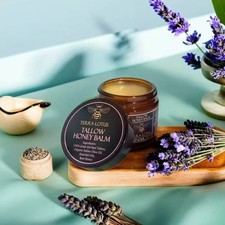 Lavender scent，Fed Beef Tallow Balm with Ra...