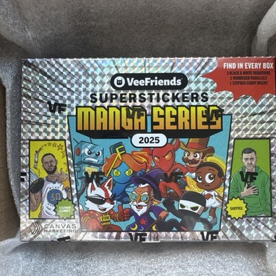 2025 Veefriends Super Stickers Manga Series Sticker Hobby Box New Factory Sealed
