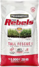 The Rebels 20 Lb. 5,000 Sq. Ft. Tall Fescue Lawn Yard Grass Seed Blend Sizes