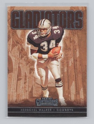Herschel Walker 2022 Panini Contenders - #GLD-HWA