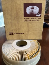 (2 Trays) Hanimex Rotary Slide Trays Carousel Holds 100 2" x 2" inch Slides
