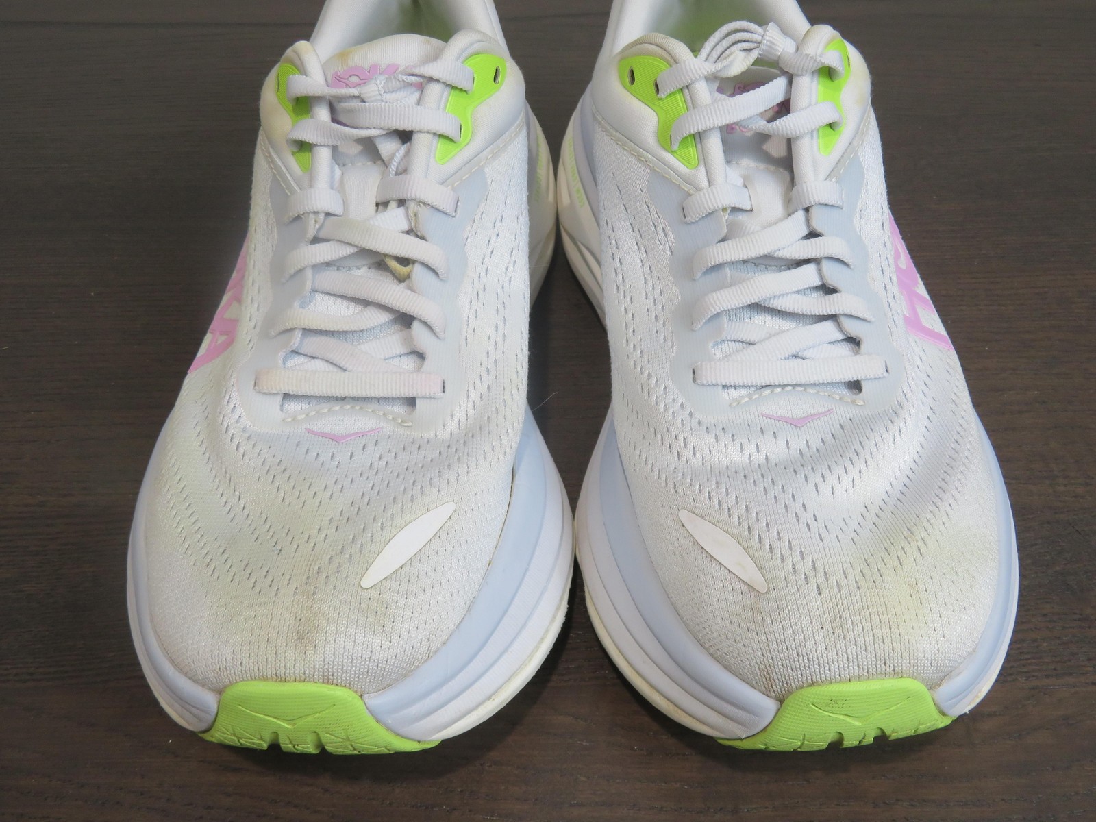 Hoka One One Bondi 8 Shoes Womens Size 8.5 Blue Running Gym Sneakers Cushioned thumbnail 3