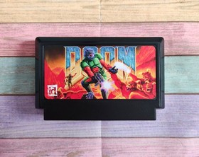 DOOM game cartridge famicom dendy 8 bit 