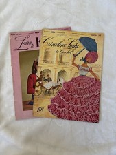 Vintage Clark's ONT szydełkowe i dzianinowe broszury