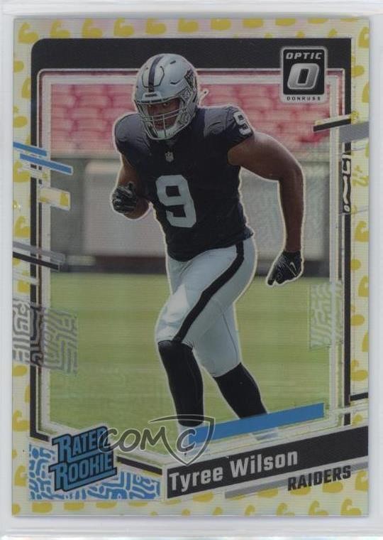 2023 Panini Donruss Optic Rated Rookie Flex Prizm 11/149 Tyree Wilson #262 1g5e