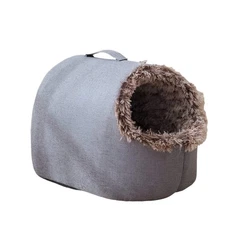 NNETM Donut Plush Cat Bed Cozy Cradle Nest