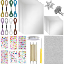 Metal Embossing Kit, 25 Sheets Aluminum Embos...