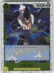 X.Drake (Pirate Foil) OP10-114 Premium Booster -The Best- Vol. 2