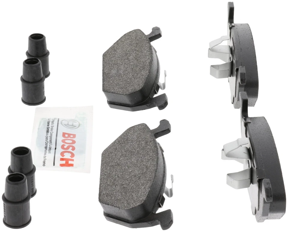 Juego de pastillas de freno de disco delanteras Bosch BP768 para Volkswagen Jetta Beetle Golf 1998-2015 Foto 3 de 4