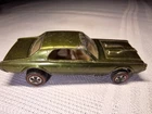 Hot Wheels Redlines Custom Cougar Mercury olive Diecast 1967