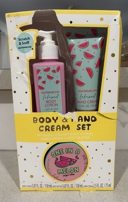 3-Piece Happy Skin Watermelon Body & Hand Cream Set