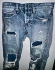 Cult of Individuality Japanese Selvedge Greaser Straight Jeans (30Wx34L) Classic — photo 2