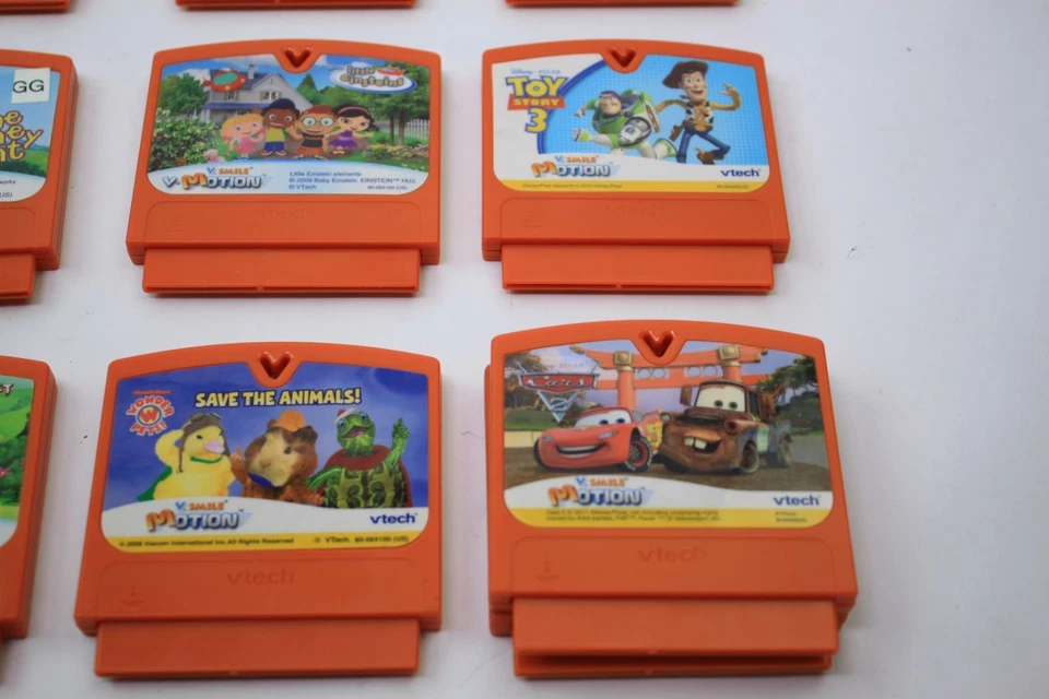 Lot of 26 Vtech Vsmile Vmotion Mickey Mouse Dora The Explorer Toy Story & More - Image 3 of 4