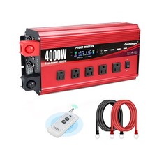 4000W Power Inverter 12V to 110V/120V DC to AC with LCD Display