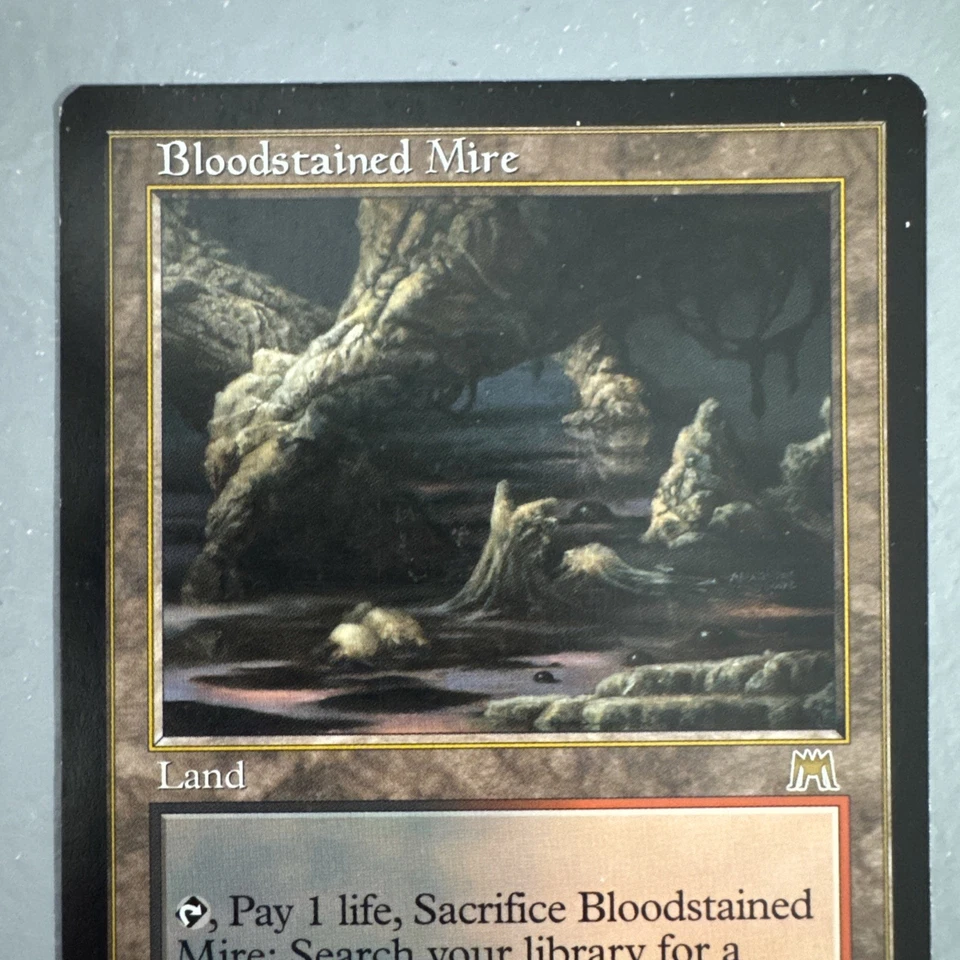 Bloodstained Mire (Artist Signed) - Onslaught - Magic: The Gathering (MTG) LP  - Image 2 of 4