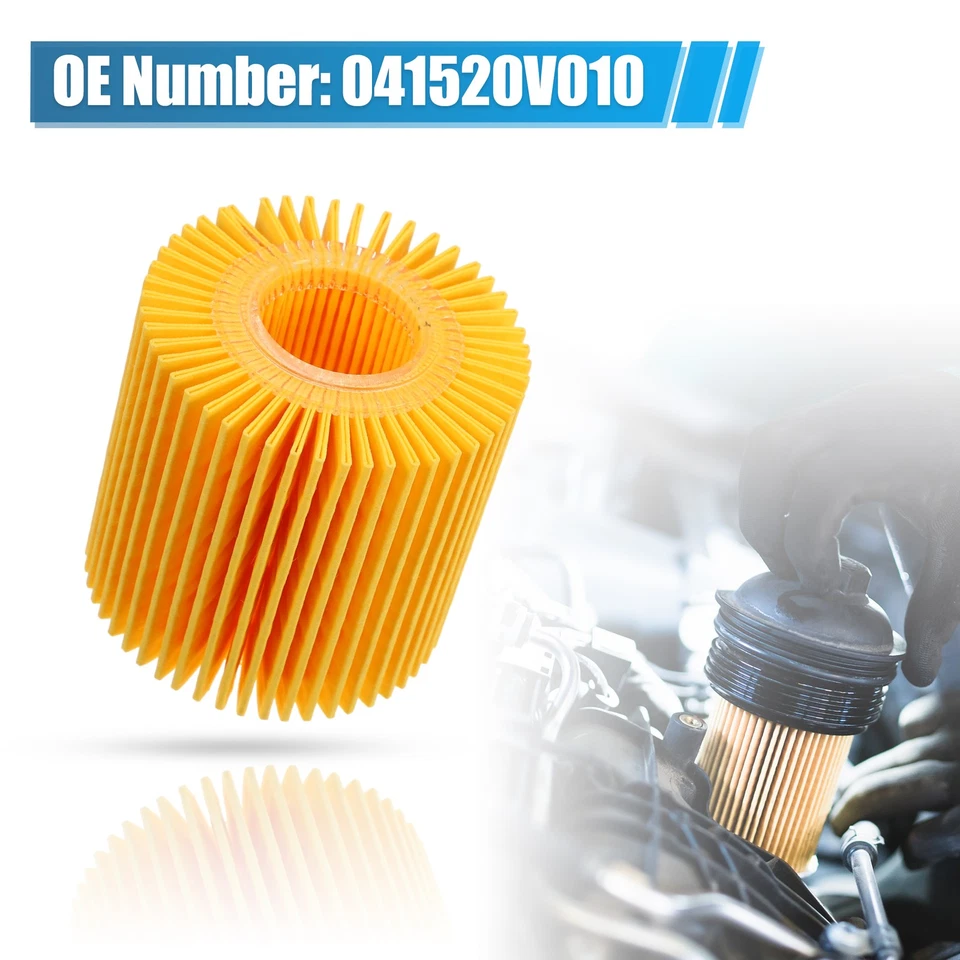 Juego de 2 filtros de aceite de motor 04152-YZZA1 04152-31090 04152-YZZG1 para Toyota Avalon Foto 3 de 4