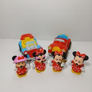 Fisher Price Little People Magical Day at Disney Minnie Mouse w/Bear Vehicles