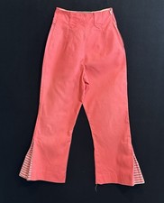 Vintage Homemade Polyester Bell Bottom Pants