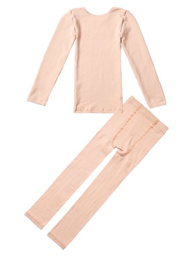 Kids Girls Boys Long Thermal Underwear Set Fleece Lined Base Layer Thermals Sets - Picture 53 of 63