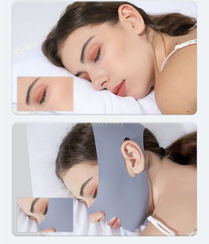 V-line Face Chin Cheek Lift Up Slimming Slim Mask Anti Wrinkle Belt Strap Band - Picture 4 of 12