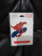 NEW Hallmark 2021 Metal Christmas Ornament - SPIDER-MAN Xmas Ornaments Marvel