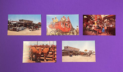 5 LOT Longhorn Ranch Near Albuquerque New Mexico NM Postcard Route 66 Museum