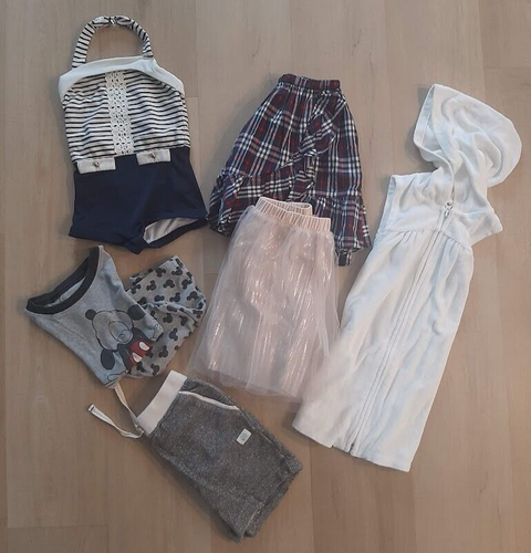 Girls Clothing lot size 4T 4/5 Crewcuts Blue Rooster Jamie & Jack Old Navy 6 pc