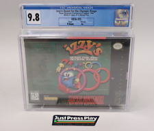Izzy's Quest for the Olympic Rings Super Nintendo SNES Sealed CGC Graded 9.8 A+