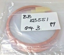 Novellus Type BB-103551-89 Brass Gasket CFF HTR Base (Pack Of 3)