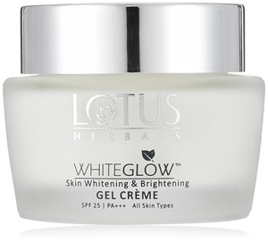 lotus white glow gel cream