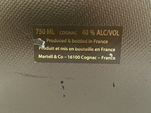 MARTELL L’OR De Jean COÑAC CAJA VACÍA ¡RARO!! - Imagen 7 de 7