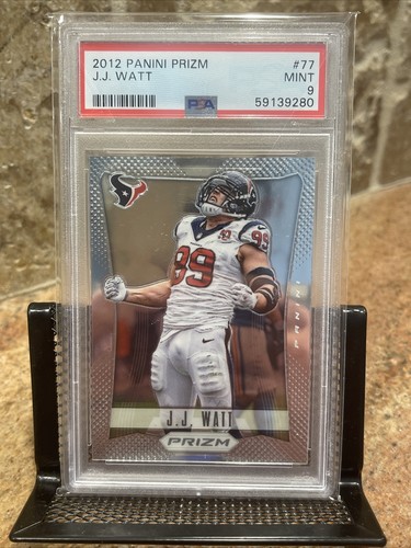 J.J. Watt 2012 Prizm PSA 9 1st Year Prizm Hall Of Fame - Bild 1 von 2