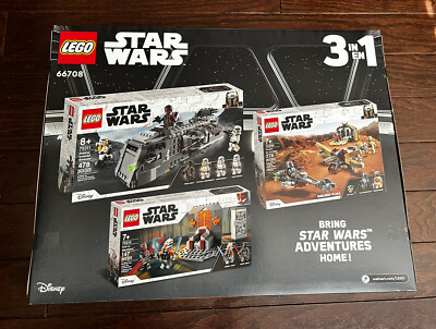 Lego 66708  Star Wars Galactic Adventures Pack 3 in 1 New Factory Sealed 