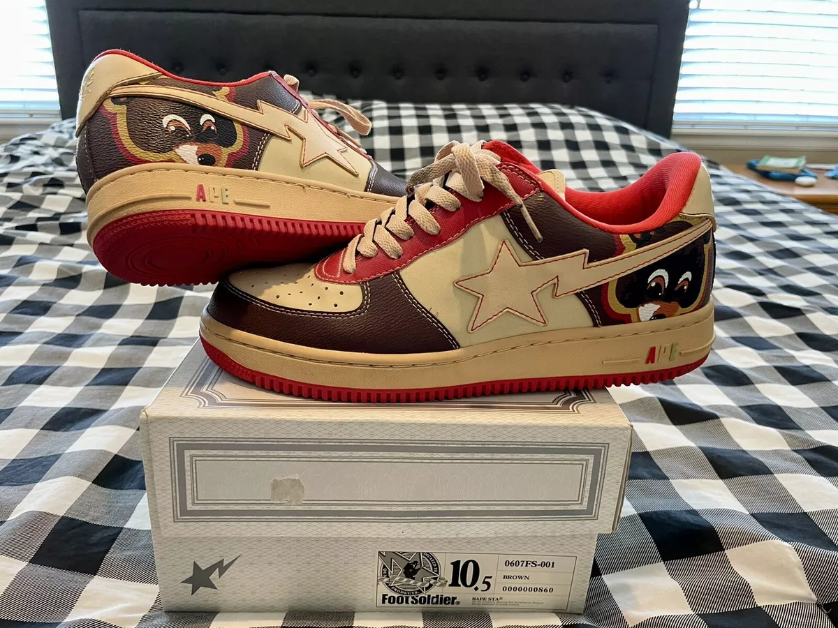 Kanye West × BAPE Bapesta  Sneakers kanye west, Sneakers, A bathing ape