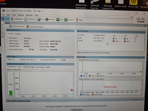 Cisco Firewall ASA5506-X 8Ports 1000Mbits con alimentatore - 第 5/6 張圖片