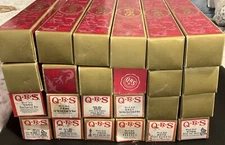 Q.R.S Player Piano Rolls 24 Rolls Total