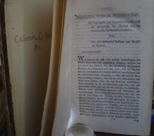 Jan KOPS/STAAT VAN HOLLAND'S DUINEN /agriculture/landbouw/dunes/1818/SIGNED/RARE - Picture 2 of 12