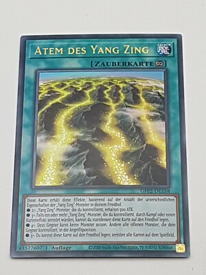 Yu-Gi-Oh Einzelkarte Atem des Yang Zing Ultra Rare NM 1st