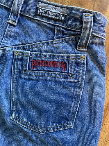 Vintage Rocky Mountain 26x32 Passe Rodea Light Denim Jeans Western Cowgirl Damen - Bild 17 von 21