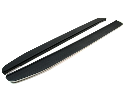 Aftermarket Range Rover Sport, Vogue Side Steps Running Boards Black Silver 13+ - Picture 3 of 3