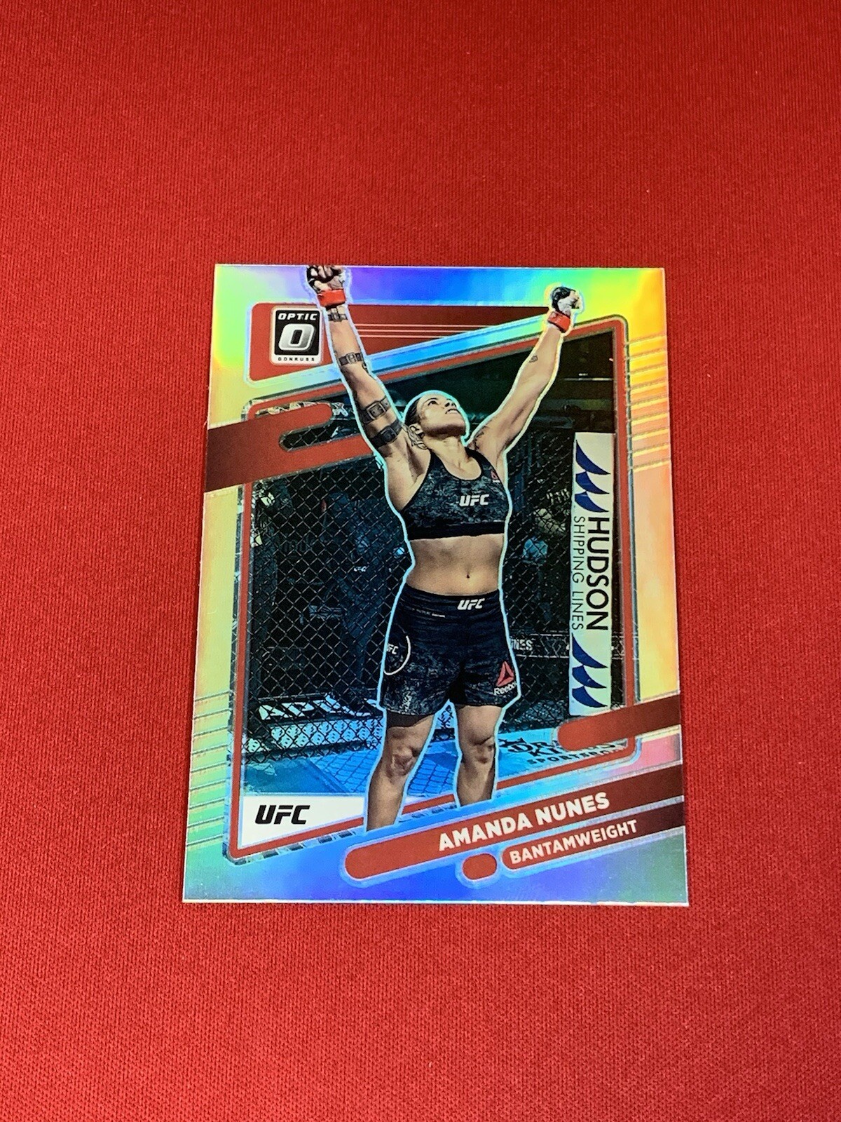 2022 Panini Donruss Optic UFC - Holo Prizm #15 Amanda Nunes