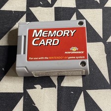 Memory Card Performance Brand for Nintendo 64 N 64