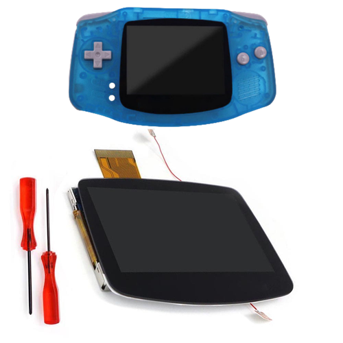 Hispeedido GBA V5 Laminated HD 3.0" IPS LCD Backlight Screen For GBA with Shell - Picture 23 of 32